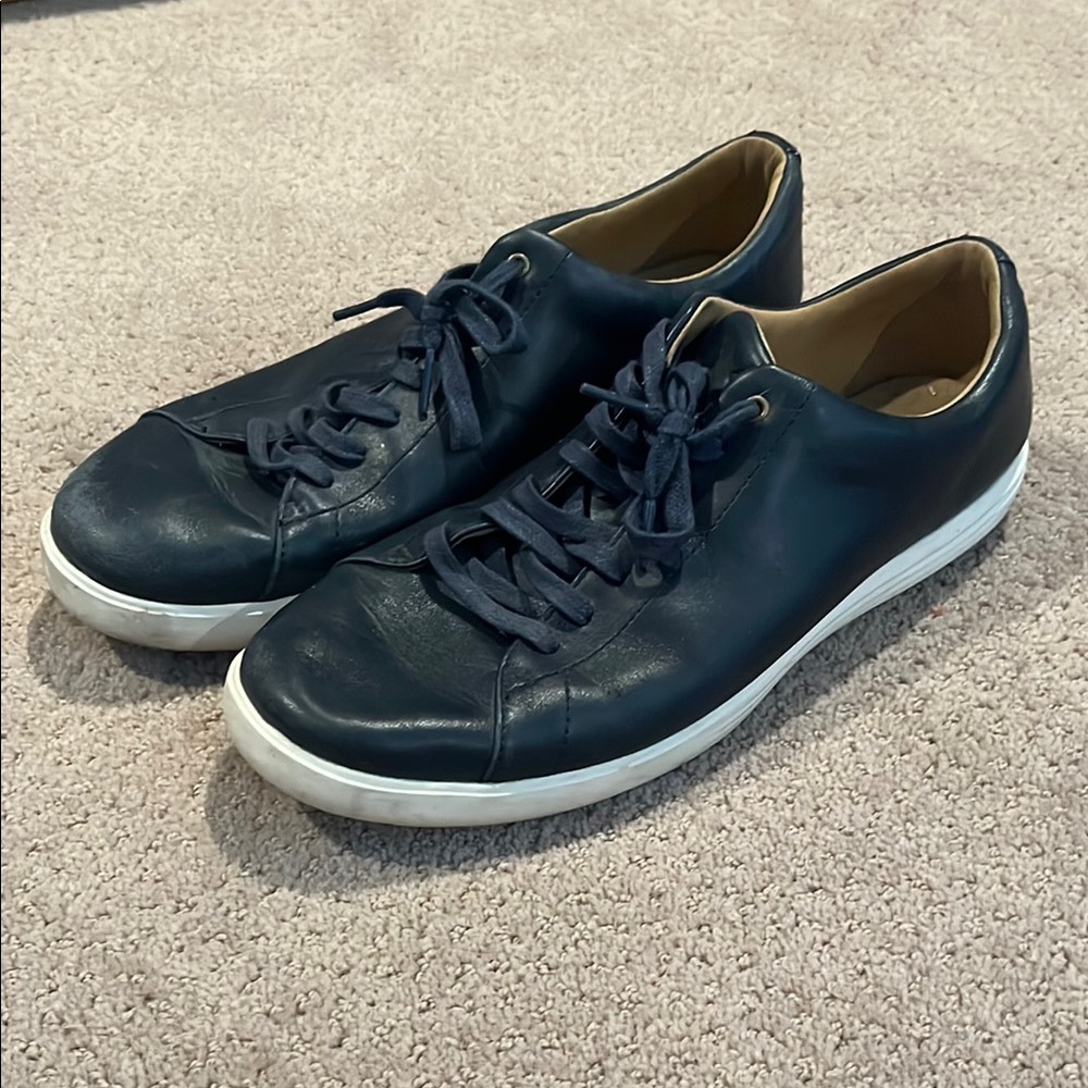 Cole Haan Grand OS Men's Navy Blue Sneakers. Size 10 1/2.